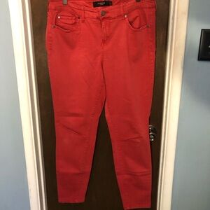 Red Torrid jeans, size 16R. EUC